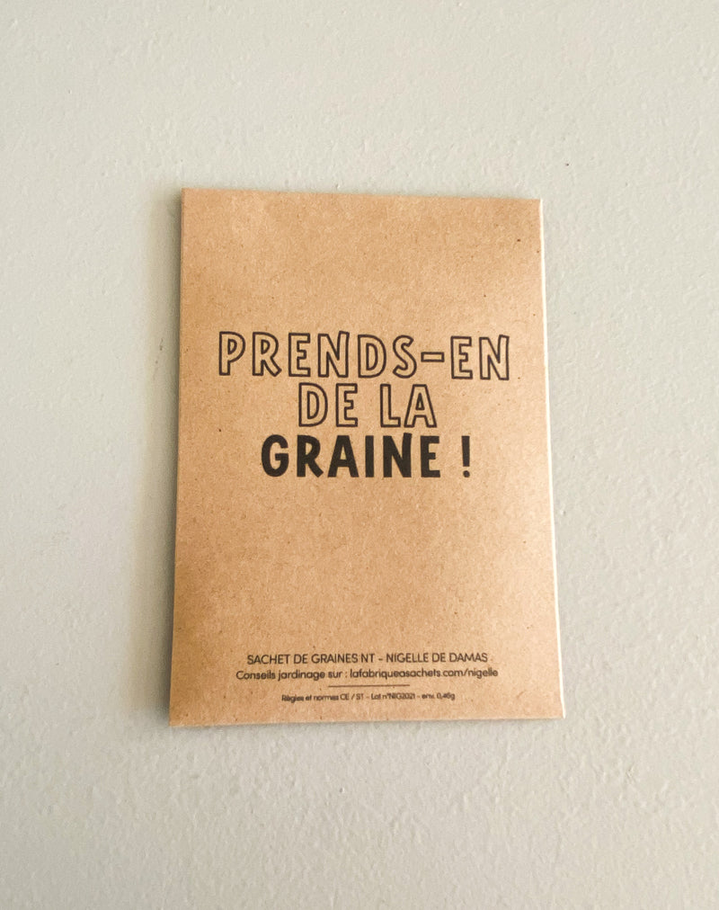 Sachet de graines - Prends-en de la graine !