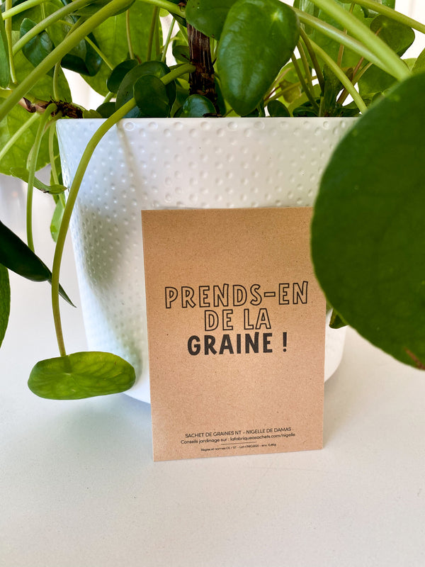 Sachet de graines - Prends-en de la graine !