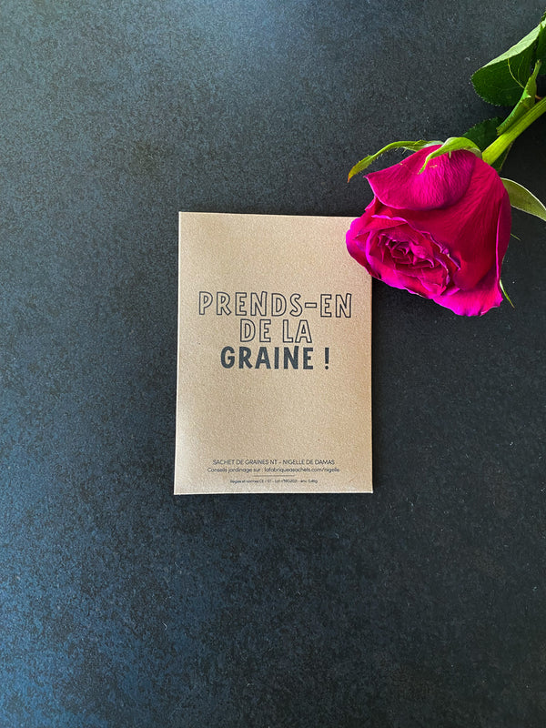 Sachet de graines - Prends-en de la graine !