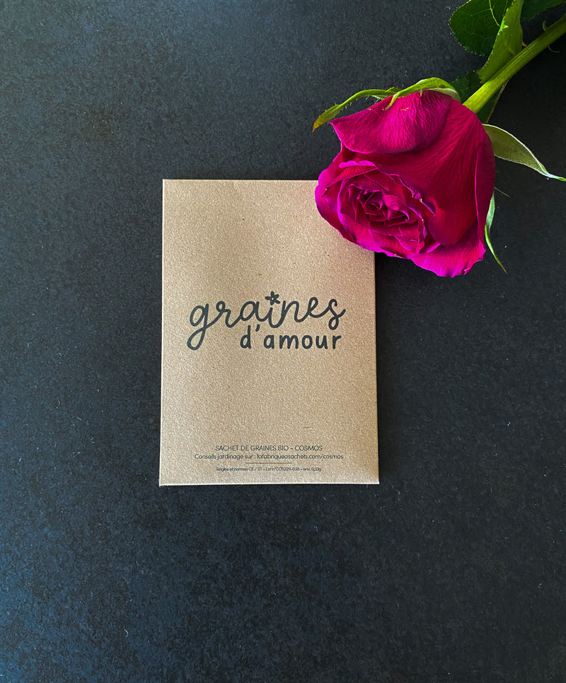 Sachet de graines - Graines d'amour