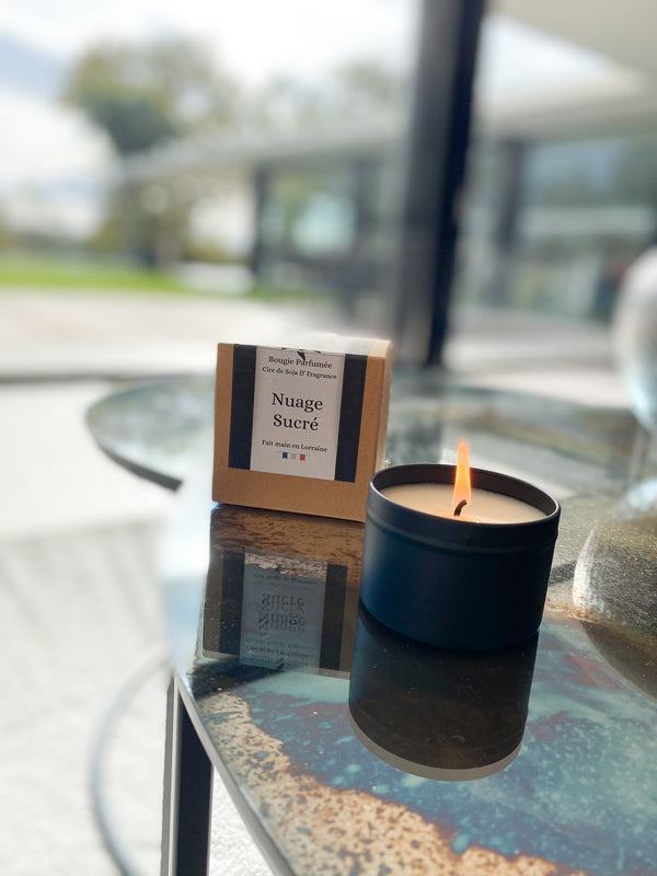Bougie artisanale Nuage sucré