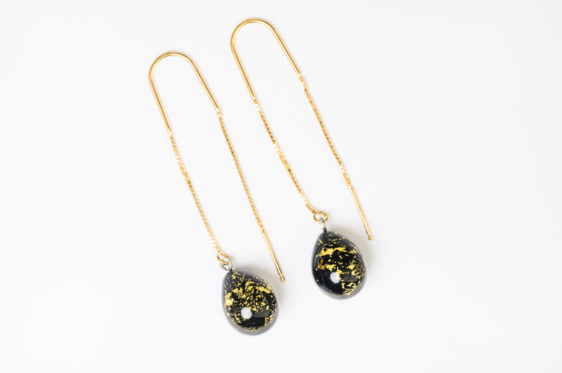 Boucles d'oreilles en verre Julie