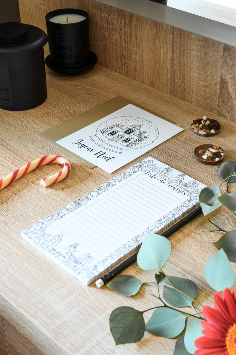 Carte Joyeux Noël Maison