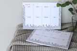Bloc-notes Semainier Maison