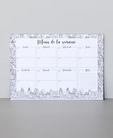 Bloc-notes Semainier Menu Maison