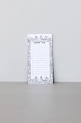 Bloc-notes Check-list Maison