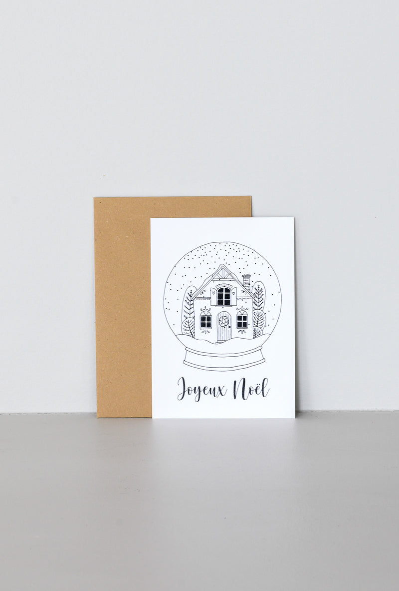 Carte Joyeux Noël Maison